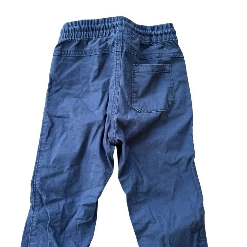 Old Navy Pull Up Joggers Navy Blue 3T